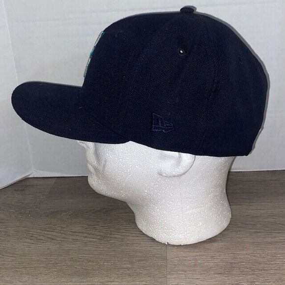 Seattle Mariners New Era Cooperstown Collection 20th Anniversary 7 5/8 Hat Cap - Picture 2 of 6